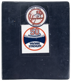 Lot of (59) New York Yankees Photos in Presentation Binder -11 Signed (Beckett PreCert)